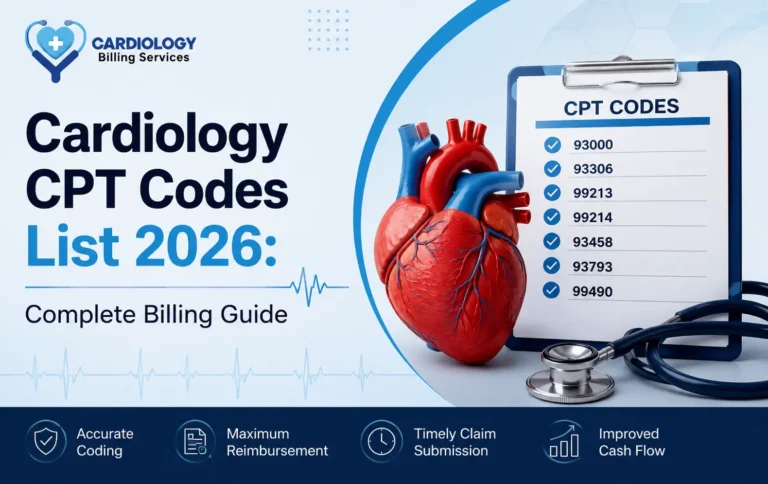 Cardiology CPT Codes List 2026: Complete Billing Guide