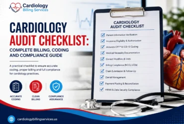 Cardiology Audit Checklist Complete Billing, Coding and Compliance Guide Cardiology Audit Checklist Complete Billing, Coding and Compliance Guide