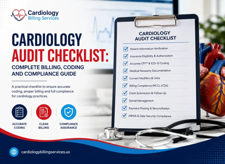 Cardiology Audit Checklist Complete Billing, Coding and Compliance Guide