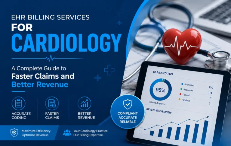 EHR billing services for cardiology a complete guide to faster claims and better revenue