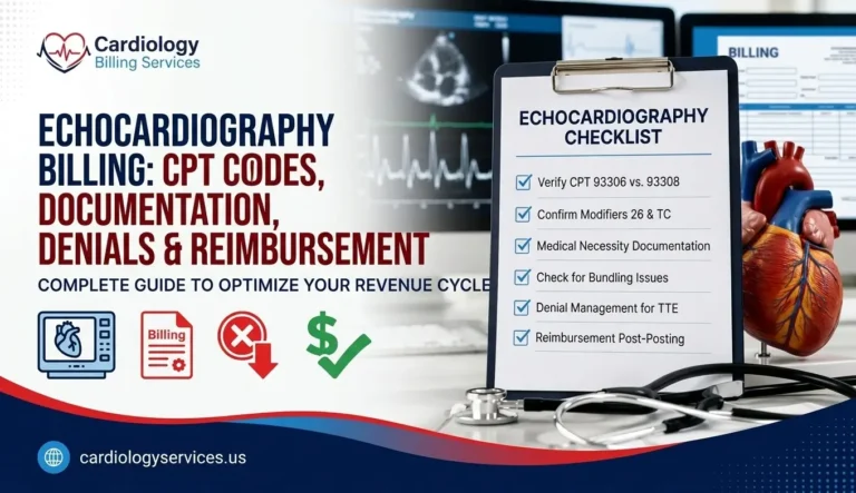 Echocardiography Billing CPT Codes, Denials & Reimbursement