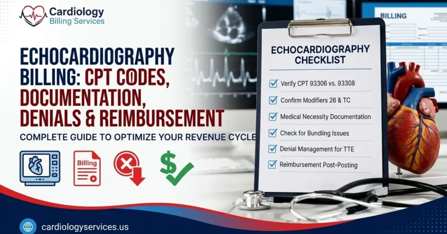 Echocardiography Billing CPT Codes, Denials & Reimbursement