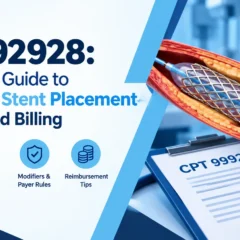 CPT 92928: Complete Guide to Coronary Stent Placement Coding and Billing