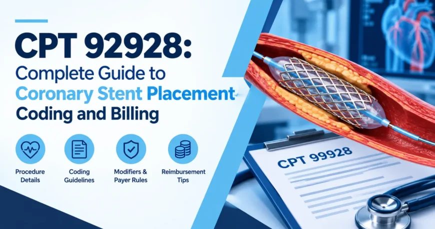 CPT 92928 Complete Guide to Coronary Stent Placement Coding and Billing