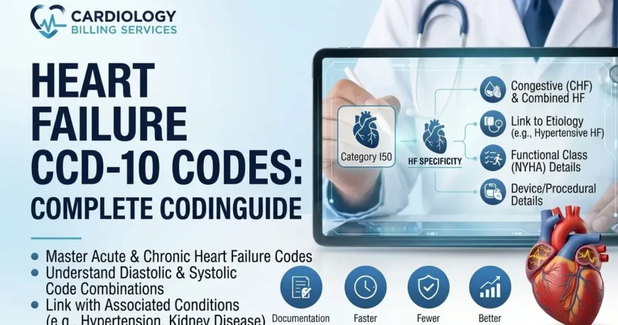 Heart Failure ICD-10 Codes FY2026 Coding Guide