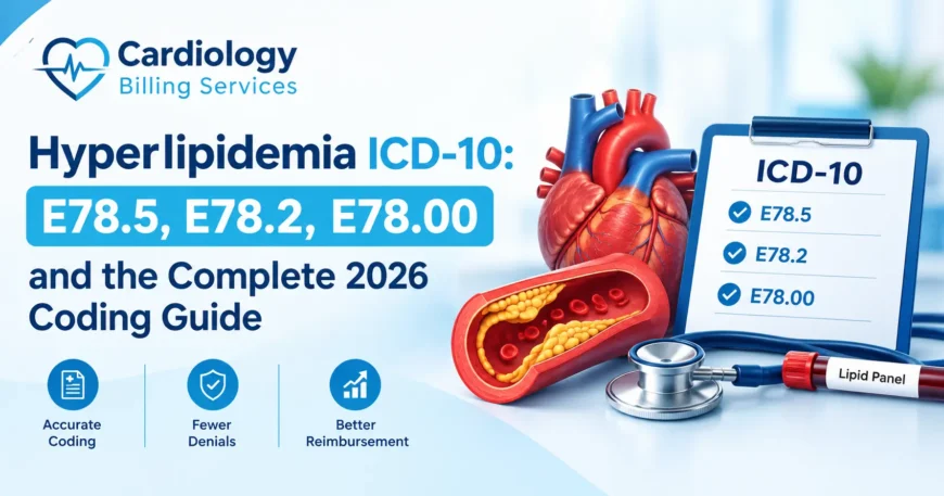 Hyperlipidemia ICD-10 E78.5, E78.2, E78.00 and the Complete 2026 Coding Guide