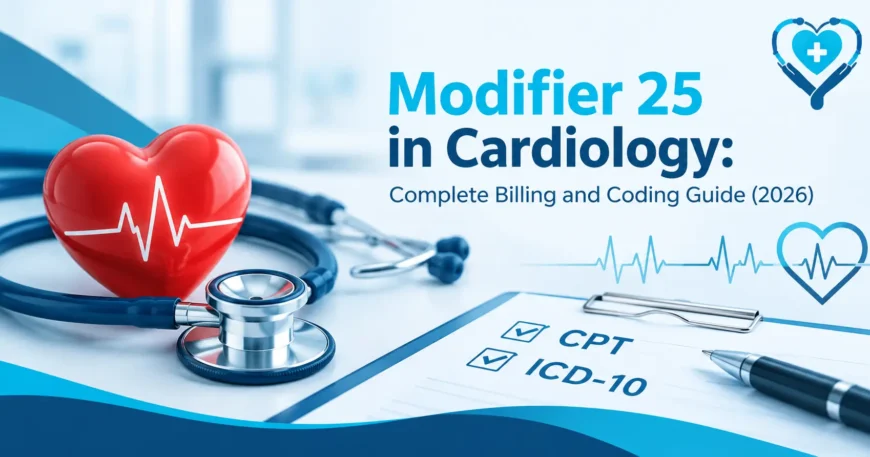 Modifier 25 in Cardiology Complete Billing and Coding Guide (2026)