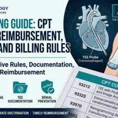 TEE Billing Guide: CPT Coding, Reimbursement, Denials and Billing Rules