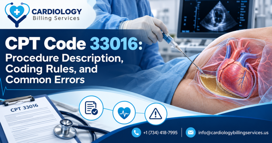 CPT 33016 Cardiology Billing Guide